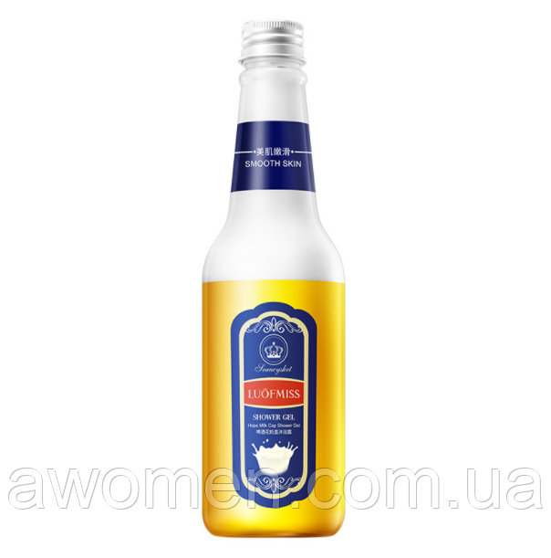 Гель для душу Luofmiss з хмелем і молочними протеїнами 280 ml
