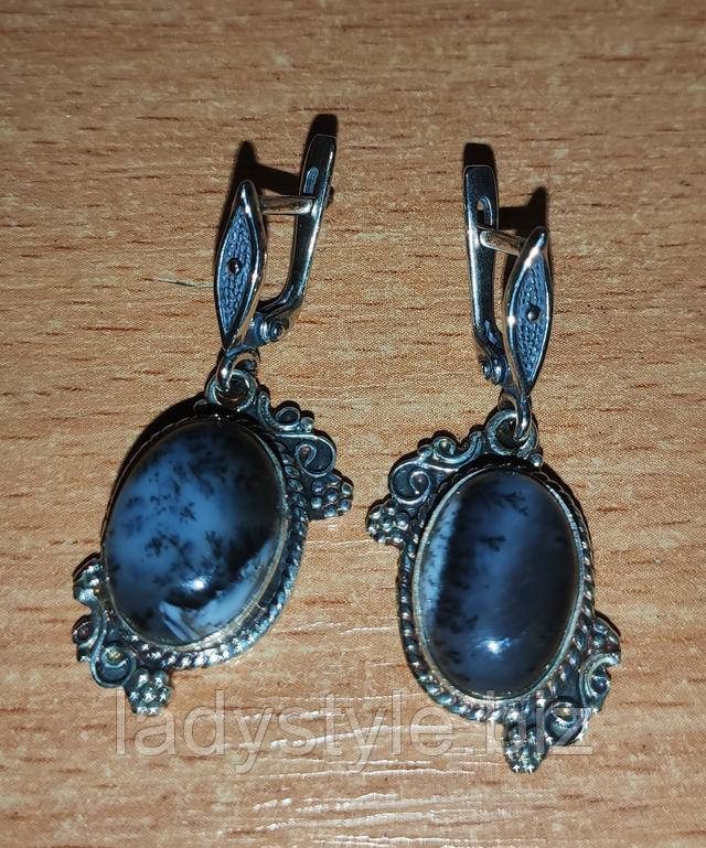 серебряное кольцо пренит натуральный купить подарок женщине