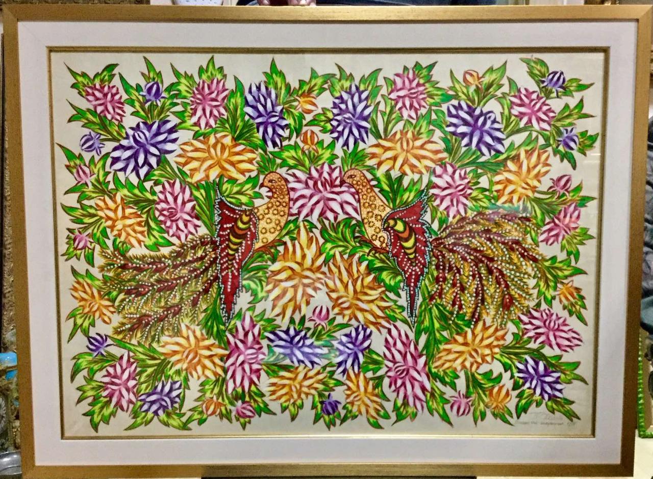 Картина Натюрморт худ.Параска Хома 1978 рік