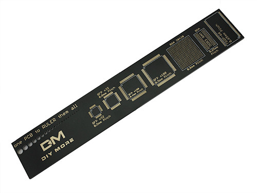 PCB Ruler лінійка шаблон для електронника радіоаматора 15см