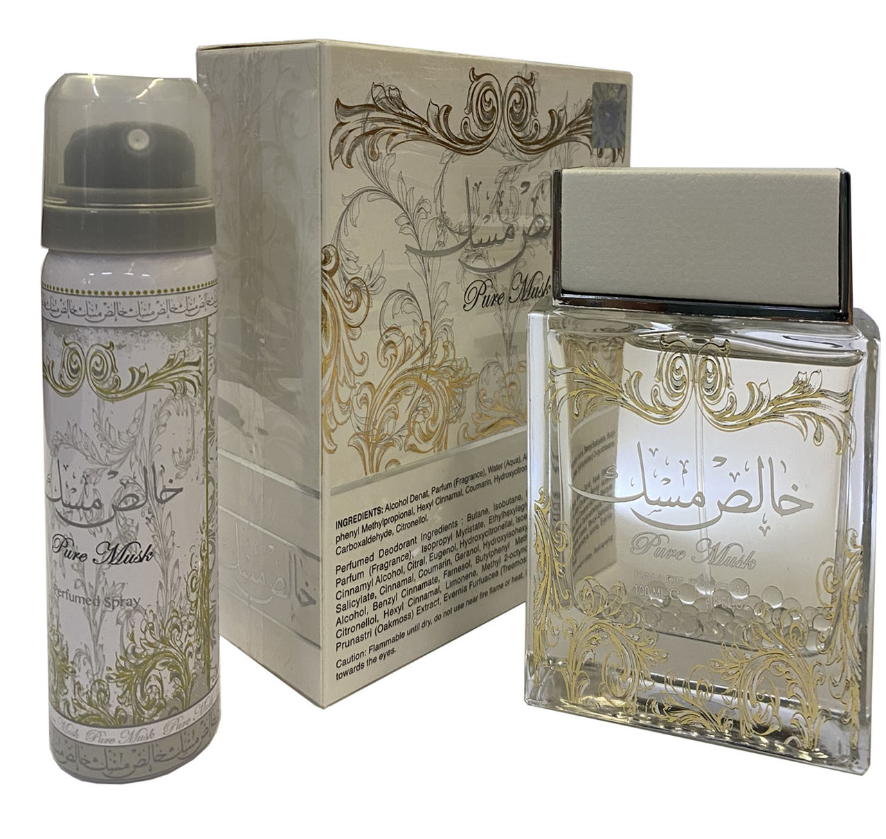 Парфумована вода з дезодорантом для жінок Lattafa Perfumes Pure Musk 100 мл, фото 1