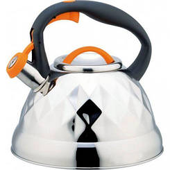 Чайник зі свистком Bohmann з нержавіючої сталі orange 3.2 л, 9917BH