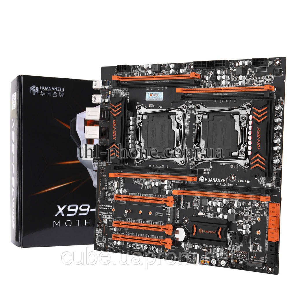 Dual HuananZHI X99-F8D Gaming Материнська плата motherboard Huanan ZHI LGA2011-3