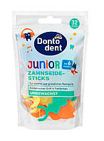 Зубные нити детские Dontodent Junior 32 шт.