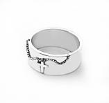 Кільце срібне з Чітками та Хрестом Розарій, фото 2