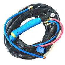 Аргоновий пальник із водяним охолодженням WP-18 5 метрів