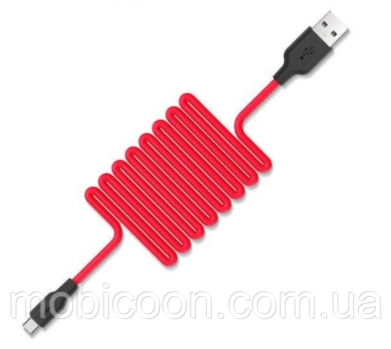 Зарядка USB кабель для Samsung Galaxy M10S (M107) Hoco X21 USB micro USB, фото 1