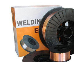 Дріт зварювальний Welding Planet обміднений AWS ER70S-6 0.8 мм 5 кг, фото 3