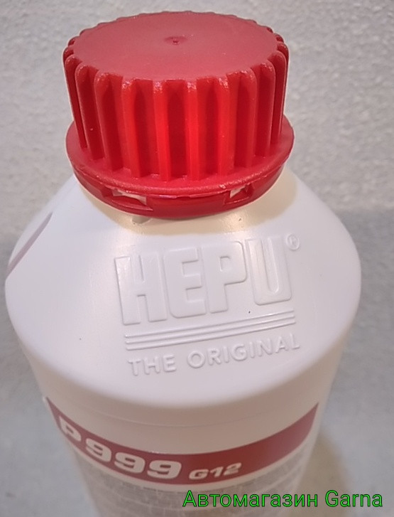 Антифриз HEPU червоний концентрат G12 1.5 л -80
