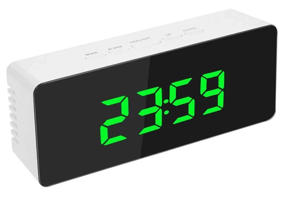 Годинник електронний настільний UKC DS-3658L Білий (300187GR)