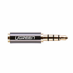 Перехідник Ugreen аудіо конвертер 3.5 mm штекер to 2.5 mm роз'єм (20502)