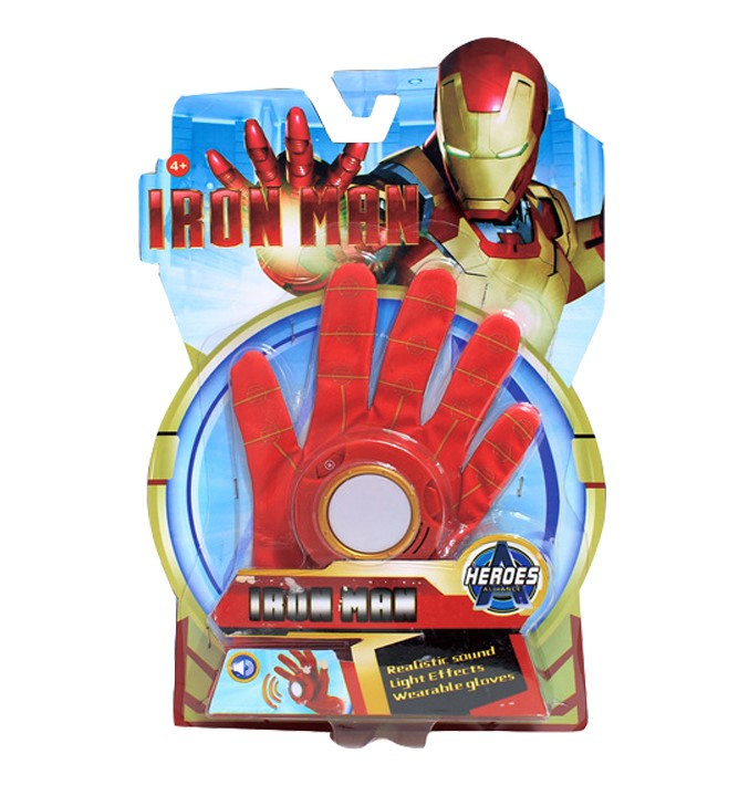 Рукавичка Залізної Людини зі світловими і звуковими ефектами) - Iron Man glove