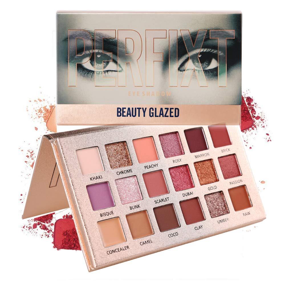 Beauty Glazed новітня модель тіней для повік 18 кольорів