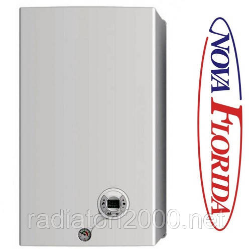 Газовий настінний котел NOVA FLORIDA NIBIR CTFS 18 (двоконтурний турбований)+труба
