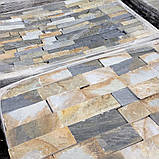 Плитка із сланцю (Греція) натуральний камінь для облицювання фасаду будинку, цоколя, фото 2