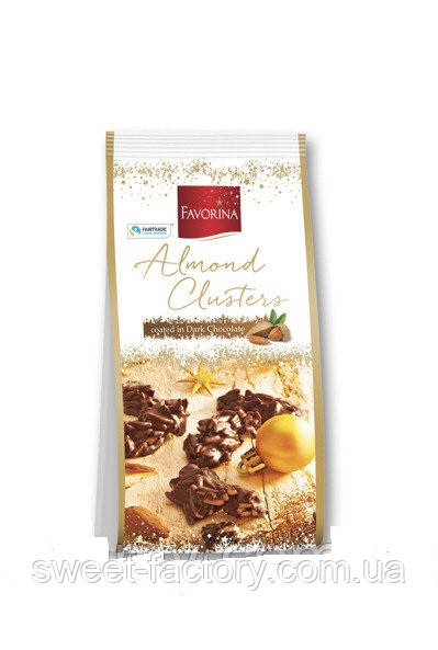 Цукерки Favorina Almons Clusters 125 g