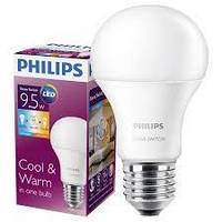 Світлодіодна лампа LEDScene Switch A60 9.5-60 W E27 3000 K/6500 K Philips