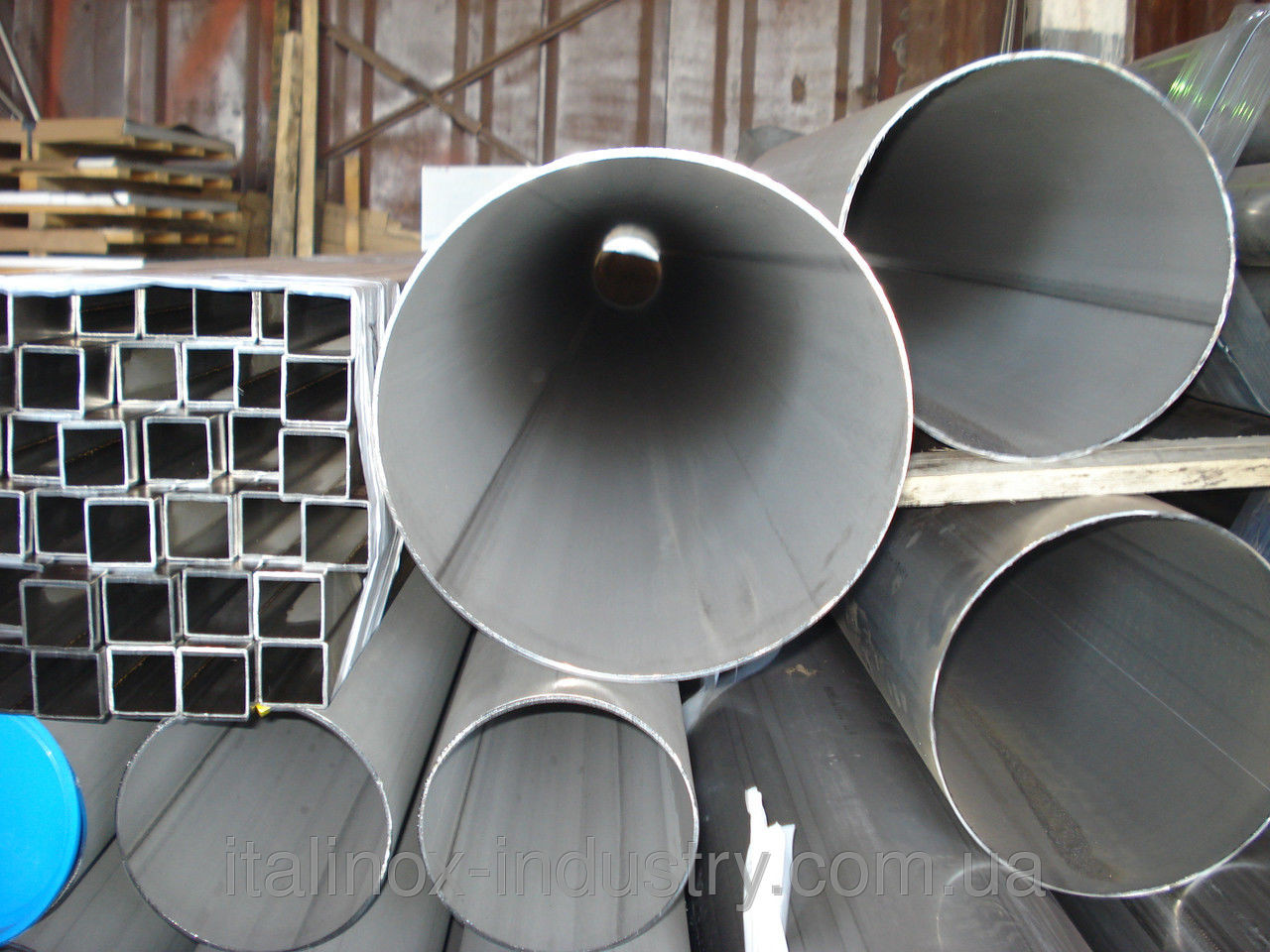 Нержавіюча італійська труба AISI 168,3 x 2,0