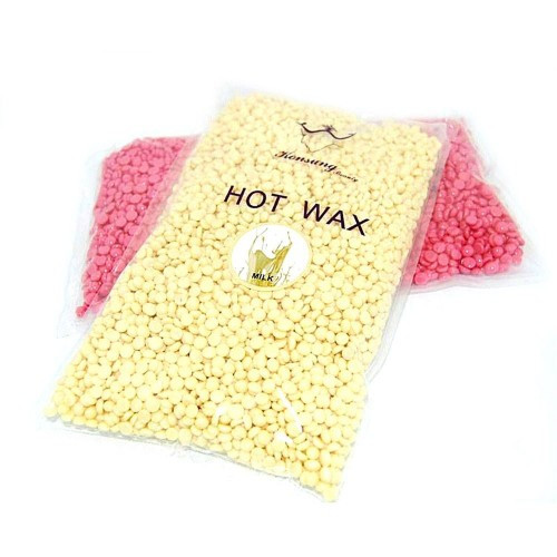 Гарячий віск в гранулах HOT WAX молочний, 300 г