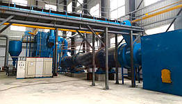 Барабанна сушарка для руди і шлаку DINGLI