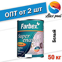 Farbex Емаль алкідна ПФ-115П Білий 50 кг
