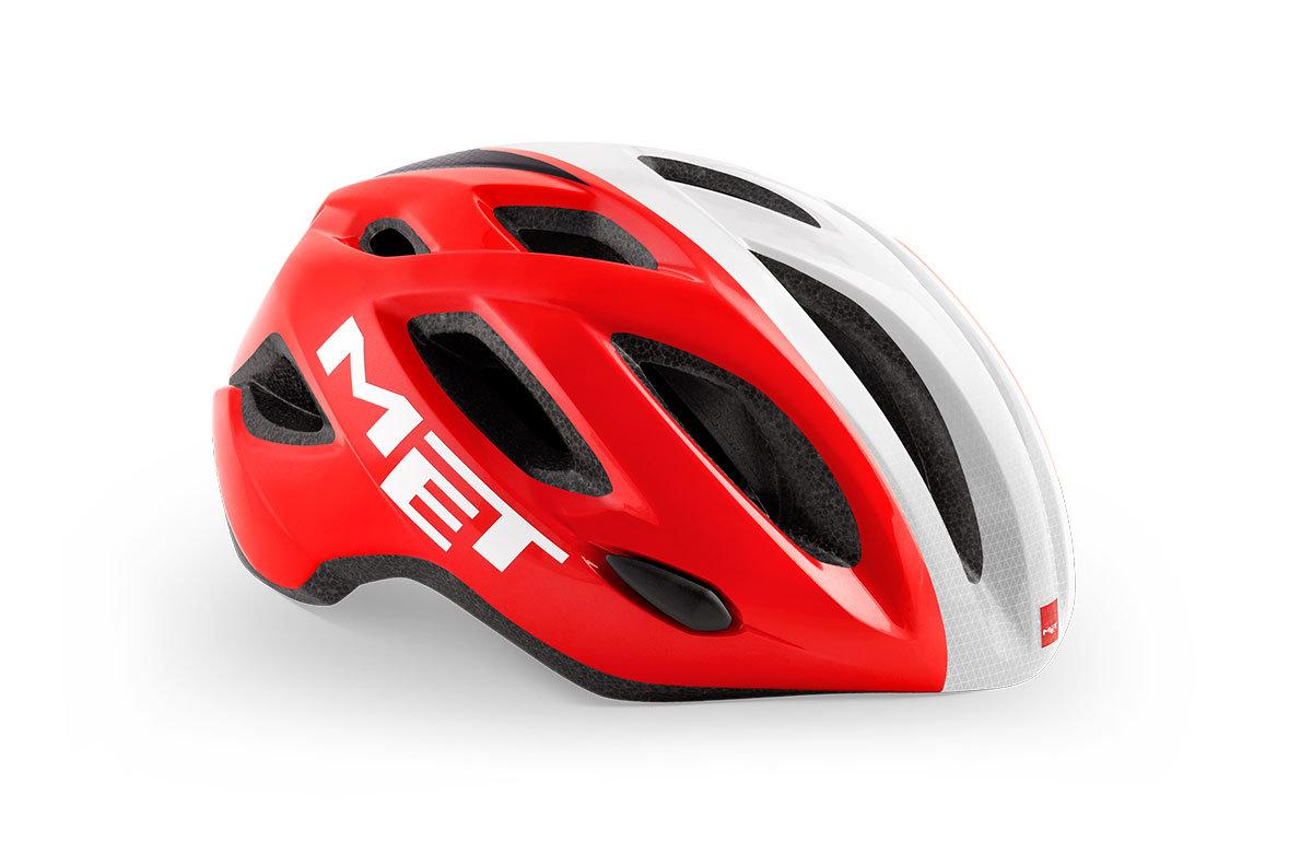Шолом MET Idolo Red White | Glossy 60-64 cm