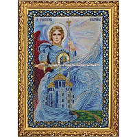 "Икона Святого Архангела Михаила" Картины Бисером. Набор для вышивания (Р-092)