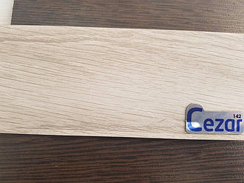Плінтус підлоговий Цезар Cezar Hi-line Prestige 142 Ясен Балтімор