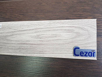 Плінтус підлоговий Цезар Cezar Hi-line Prestige 157 Дуб Сардинія