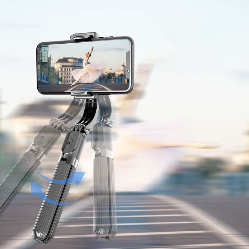 Стабілізатор-монопод для телефона Gimbal Stabilizer Чорний, фото 1