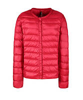 Куртка женская короткая демисезонная стеганая красная, опт