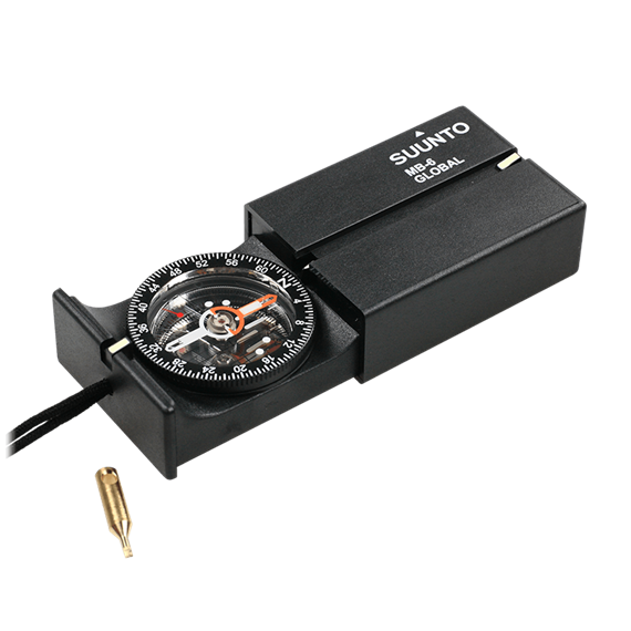 Багатофункціональний компас у форматі сірникової коробки SUUNTO MB-6 GLOBAL, фото 1