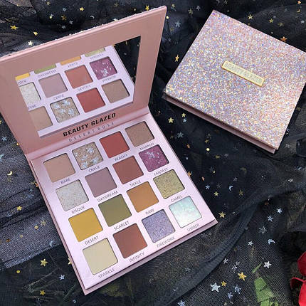 Beauty Glazed Dessert Rose 16 Colors Eyeshadow Palette Matte - А, фото 1