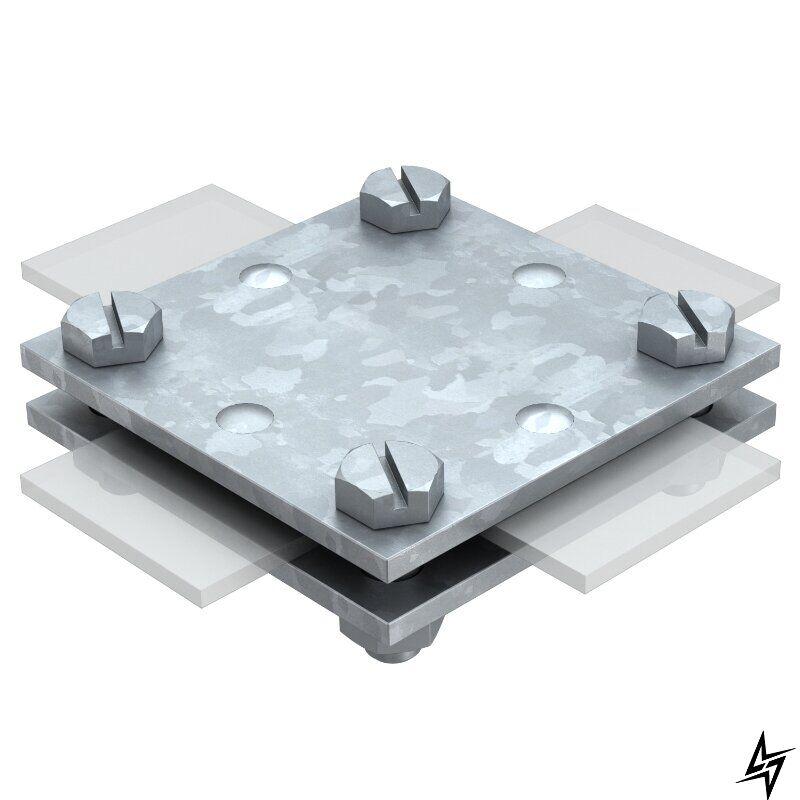 Хрестовий з'єднувач OBO Bettermann (5314720) 256 A-DIN 30 VA з неіржавкої сталі, фото 1