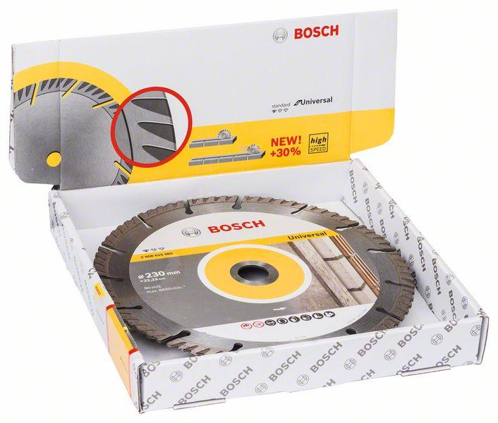 Диск алмазний відрізний Bosch Standard for Universal (230х22.23 мм, 10 шт) (2608615066)