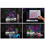 Дошка для малювання з ефектом 3D Magic Drawing Board Планшет для дітей 3д Набір для дитячої творчості, фото 8