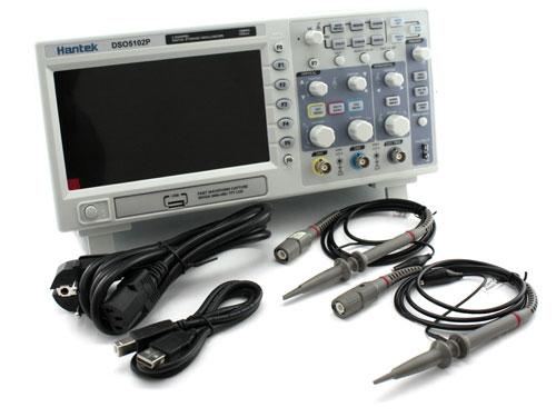 Двоканальний осцилограф HANTEK DSO5102P 100МГц , 1ГС/с
