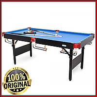 Складаний більярдний стіл дитячий Houston 6 футів з аксесуарами