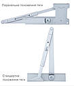 Доводчик накладної RYOBI D-1200P(U) SILVER (Срібло) UNIV_ARM EN_2/3/4 80кг 1100мм, фото 5