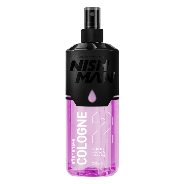 Одеколон після гоління Nishman No2 Storm After Shave Cologne (Шторм) 200мл