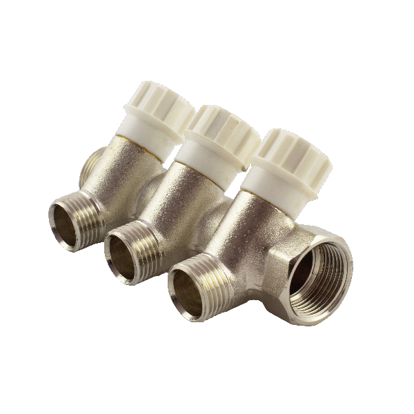 Колектор вентильний FADO 1"x1/2"/4 (KVR14)