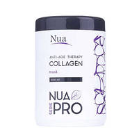 Маска для волосся антивікова з колагеном Nua Pro Anti-age Therapy with Collagen Mask 1000 мл
