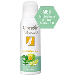 Крем-піна для дуже сухої та грубої шкіри стоп AllPresan №3 Lime mint 125