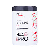 Маска для волосся для об'єму з аргініном Nua Pro Volume with Arginine Mask 1000 мл