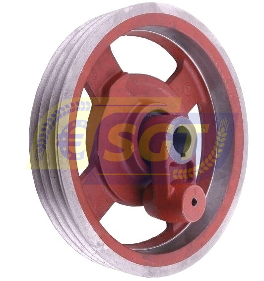Шків 3х-пасовий з муфтою в зборі для роторної косарки 1.35