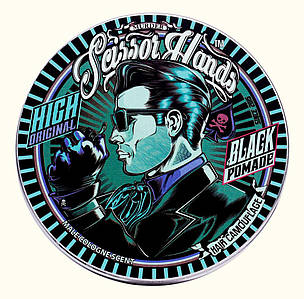 Чорна помада для укладання волосся  MURDER 115 мл Scissor Hands