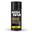 Камуфляжний набір для приховування залисин Nishman Hair Building Keratin Fiber Чорний, фото 3