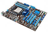 ТОПОВА Плата AMD SAM3 на DDR3 ! ASUS M4A87TD/USB3 140W READY ! Розуміє АБСОЛЮТНО БУДЬ 2-6 ЯДЕРНИХ ПРОЦЫ AM3, фото 3