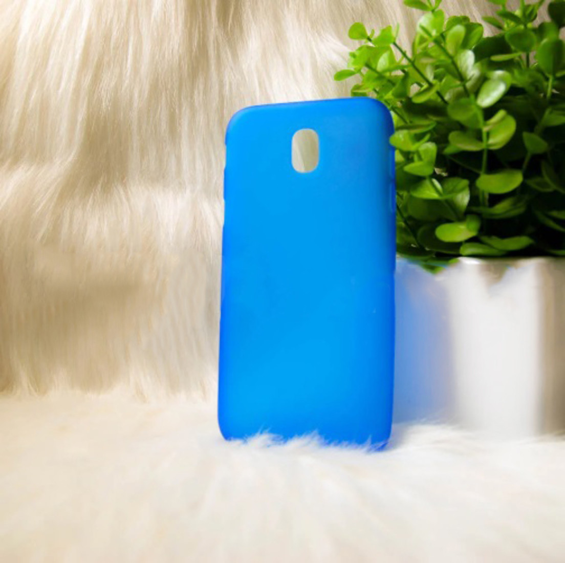 Силіконовий чохол Samsung J530 "Cool Black" Синій (blue), фото 1