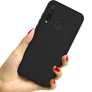 Чохол силіконовий для Huawei Y7p Black